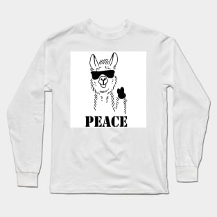 Lama peace Long Sleeve T-Shirt